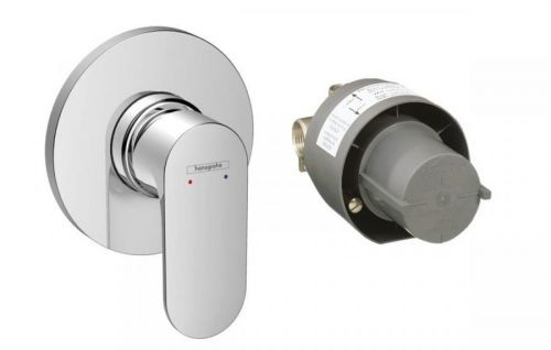 Sprchová baterie Hansgrohe Rebris S včetně podomítkového tělesa chrom 72648000