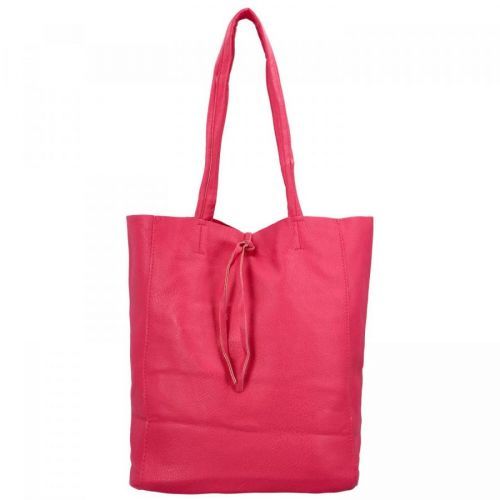Velká prostorná shopper taška Santee, tmavě růžová