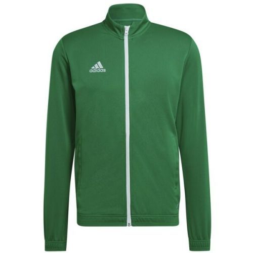 adidas ENT22 TK JKT Pánská fotbalová mikina, zelená, velikost L
