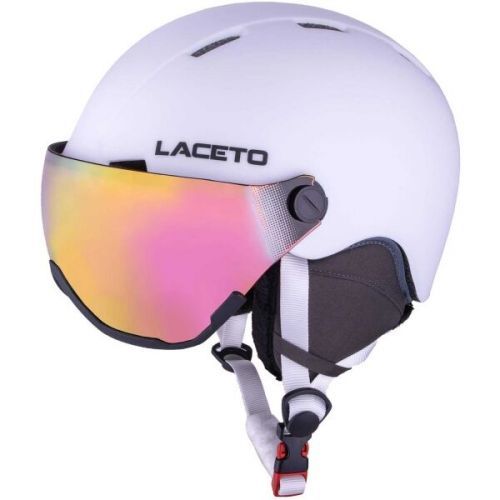 Laceto BIANCO S Lyžařská helma, bílá, velikost (50 - 54)