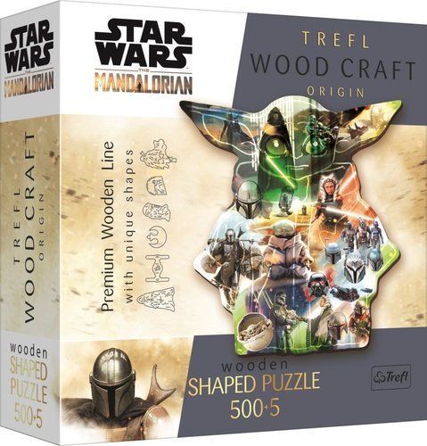 Puzzle The Mandalorian Záhadný Grogu 505 dílků
