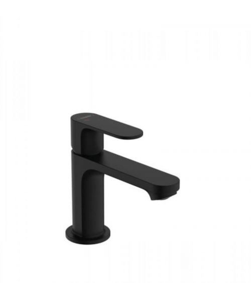 Umyvadlová baterie Hansgrohe Rebris S s výpustí matná černá 72513670