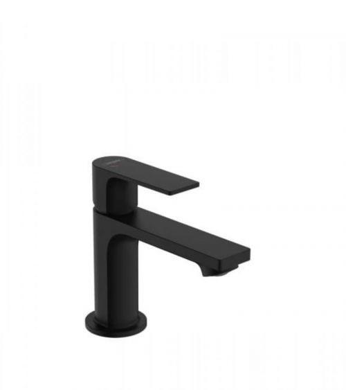 Umyvadlová baterie Hansgrohe Rebris E s výpustí matná černá 72553670