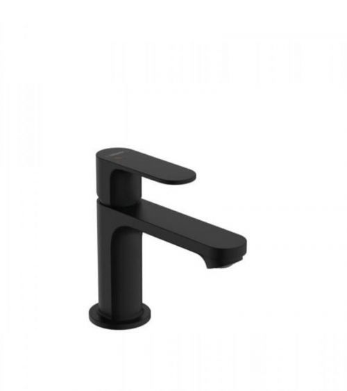 Umyvadlová baterie Hansgrohe Rebris S s výpustí matná černá 72584670