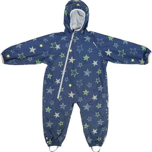 Nepromokavý overal LittleLife Lined All In One Suit - Stars velikost: 12 - 18 měsíců