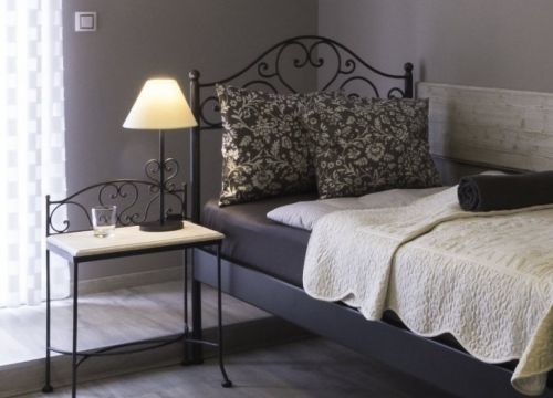 IRON-ART MALAGA kanape - romantická kovová postel