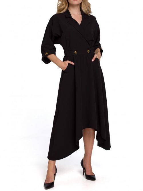 Makover dámské šaty Lorentz černé L