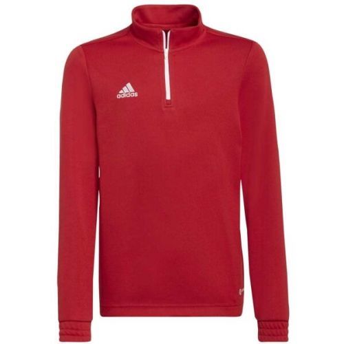 adidas ENT22 TR TOPY Juniorský fotbalový top, červená, velikost 164