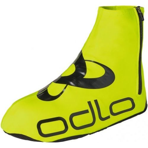 Odlo SHOECOVER ZEROWEIGHT CYCLING Návlek na boty, reflexní neon, velikost L