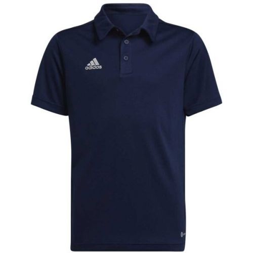 adidas ENT22 POLO Y Chlapecké polo triko, tmavě modrá, velikost 140