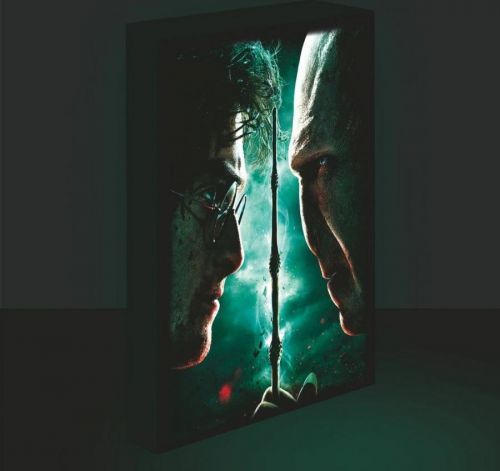 Harry Potter obraz LED svítící 30x40 cm - Harry vs Voldemort - EPEE