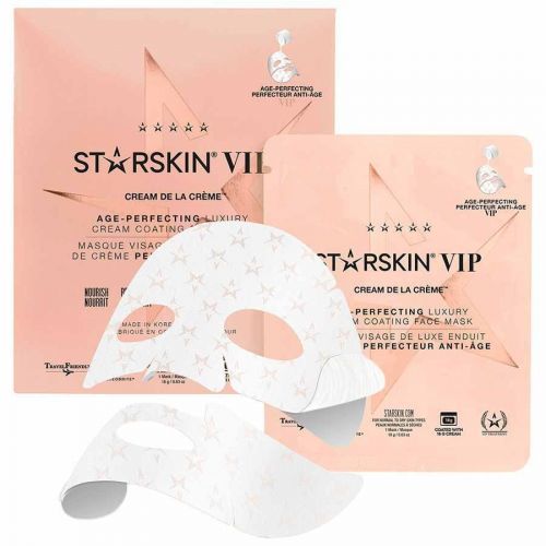 STARSKIN® VIP Cream De La Crème™ Age-Perfecting Sheet Mask Maska Na Obličej 18 g