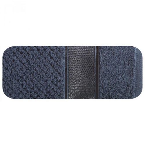 Eurofirany Unisex's Towel 367699 Navy Blue