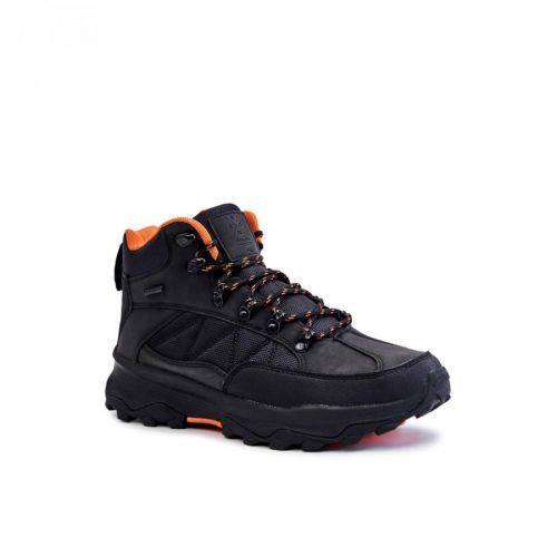 Men's Warm Trekking Shoes Cross Jeans KK1R4018C Black