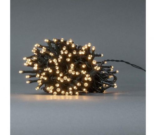 CLBO192 - LED Vánoční řetěz 192xLED/7 funkcí/3xAA 14,9m IP44 teplá bílá