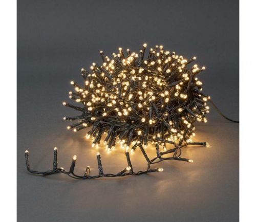 CLCC560 - LED Venkovní vánoční řetěz 560xLED/7 funkcí 14m IP44 teplá bílá