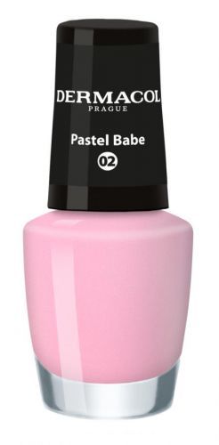 Dermacol Lak na nehty Mini Pastel (Nail Polish) 5 ml 01 Sun