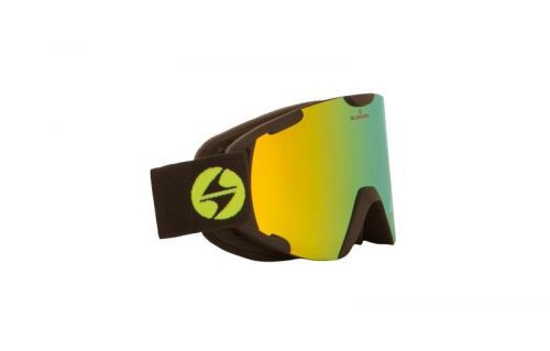 Blizzard 938 MAVZO black matt smoke lens S21 + full revo yellow lyžařské brýle