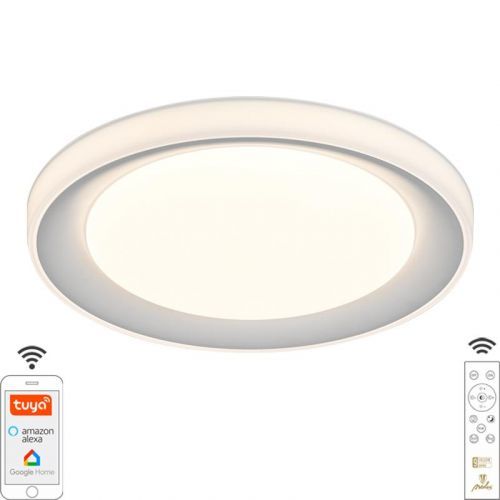 Nedes LED svítidlo SMART bílá 2700K-6500K 24W s dálkovým ovladačem LC9U