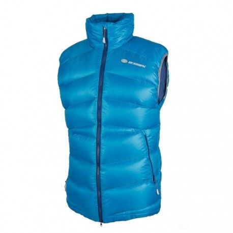 Sir Joseph Ladak Man Vest turquoise lehká teplá pánská péřová zimní vesta DWR M