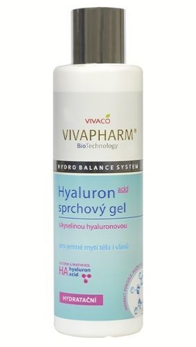 Vivaco Sprchový gel s kyselinou hyaluronovou VIVAPHARM 200 ml