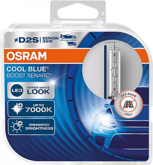 OSRAM D2S 85V 35W P32d-2 COOL BLUE BOOST 7000K 2ks 66240CBB-HCB 4052899441026