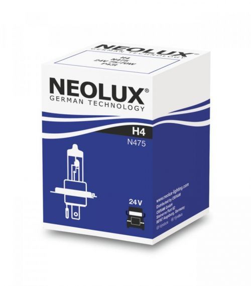 NEOLUX H4 24V 75/70W P43t 1ks N475