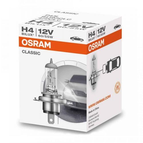 OSRAM H4 12V 60/55W P43t Classic 1ks 64193CLC 4052899287549