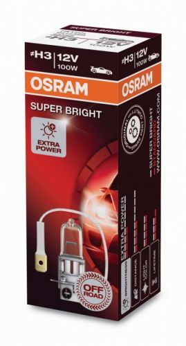 OSRAM H3 12V 100W - SUPER BRIGHT PREMIUM OFF ROAD 64153SB 4050300222837