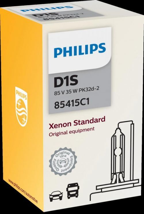 Philips D1S 35W PK32d-2 Standard Xenon 4300K 1ks 85415C1