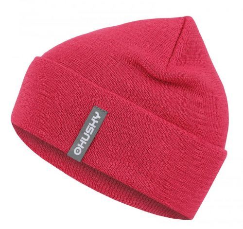 Husky Merhat 6 XS, pink Dětská merino čepice
