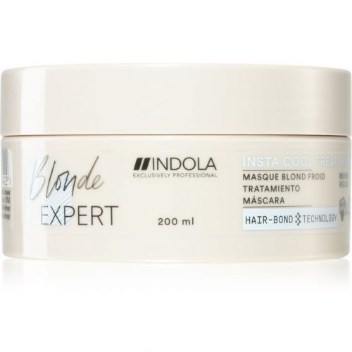 Indola Blond Expert Insta Cool vyživující maska na vlasy pro studené odstíny blond 200 ml
