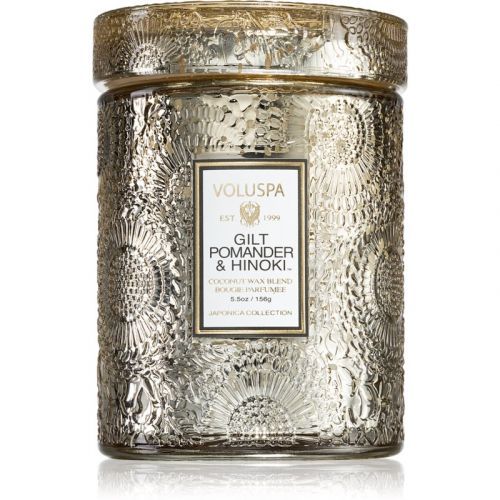 VOLUSPA Japonica Holiday Gilt Pomander & Hinoki vonná svíčka 156 g