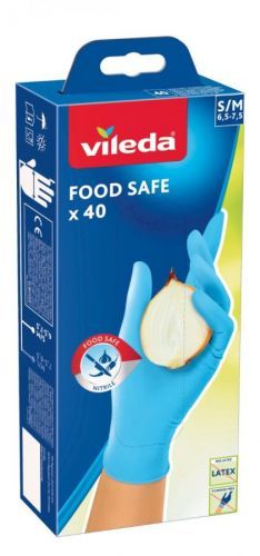 Vileda Food Safe rukavice S/M 40ks