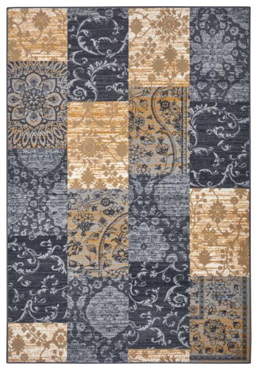 Hanse Home Collection koberce Kusový koberec Gloria 105522 Grey Mustard - 200x290 cm Žlutá