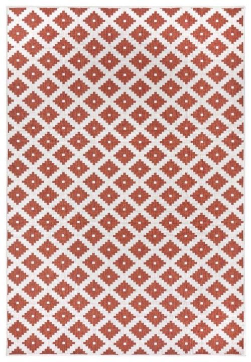 NORTHRUGS - Hanse Home koberce Kusový koberec Twin-Wendeteppiche 105464 Cayenne - 80x250 cm Červená