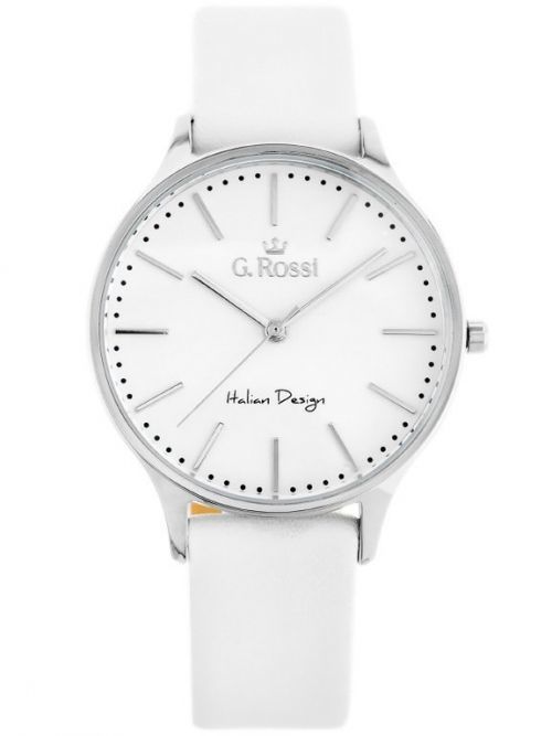 G. Rossi Dámské hodinky s krabičkou Eava bílá