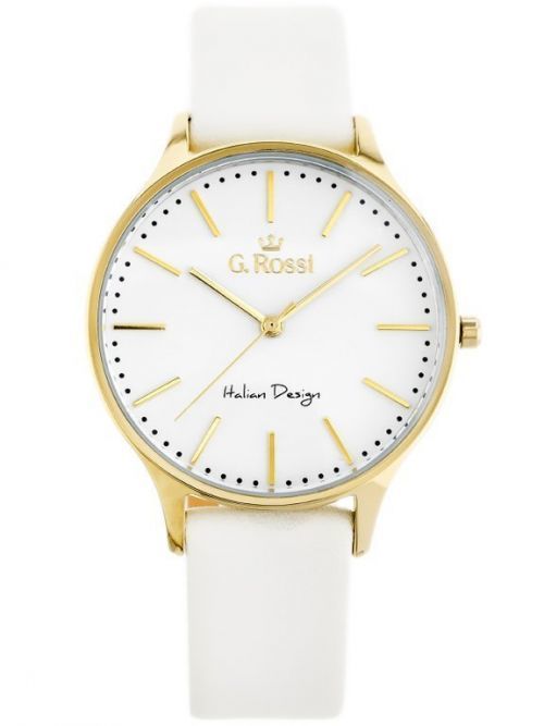 G. Rossi Dámské hodinky s krabičkou Enol bílá