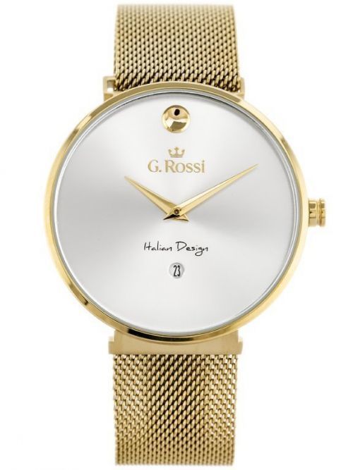 G. Rossi Dámské hodinky s krabičkou a magnetickým zapínáním Livren zlatá