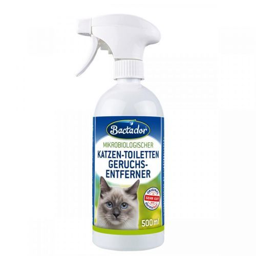 Bactador odstraňovač zápachů pro kočičí toalety - 500 ml