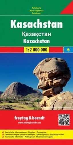 Automapa Kasachstan / Kazachstan1:2 000 000, Mapa