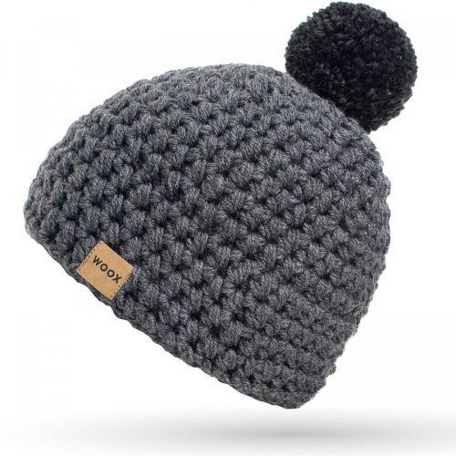 Woox Unisex čepice DG Beanie šedá