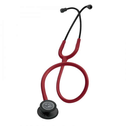 Littmann Classic III Black Edition, stetoskop pro interní medicínu, burgund