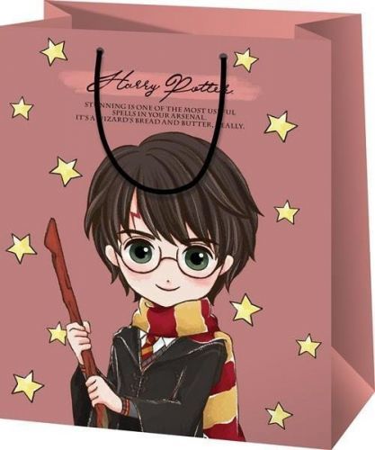 Dárková taška Harry Potter velká - Famfrpál
