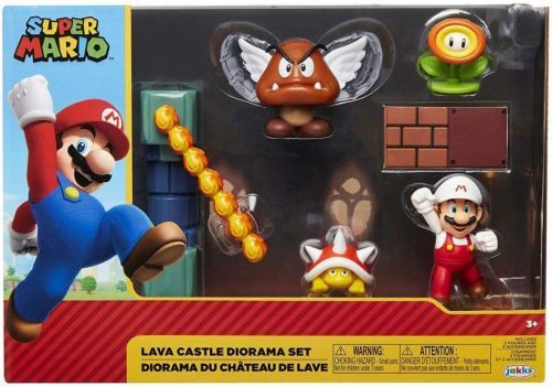 Herní sada Lava s figurkami Super Mario 6 cm - Talent show