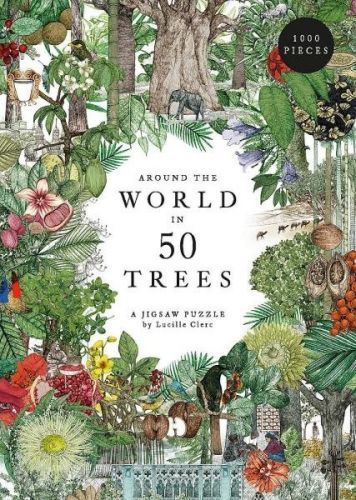 Around the World in 50 Trees (1000-Piece Jigsaw Puzzle) - Jonathan Drori