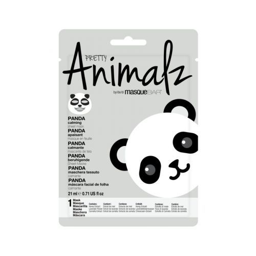 masqueBAR Animalz Panda Sheet Mask Maska Na Obličej 1 kus