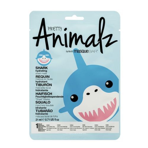 masqueBAR Animalz Shark Sheet Mask Maska Na Obličej 1 kus