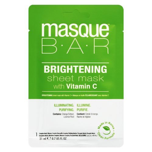 masqueBAR Masque Bar Brightening Sheet Mask Maska Na Obličej 21 ml