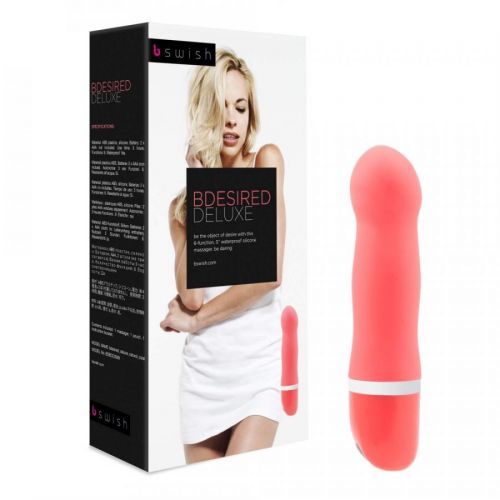 B Swish - bdesired Deluxe Vibrator Natural Coral